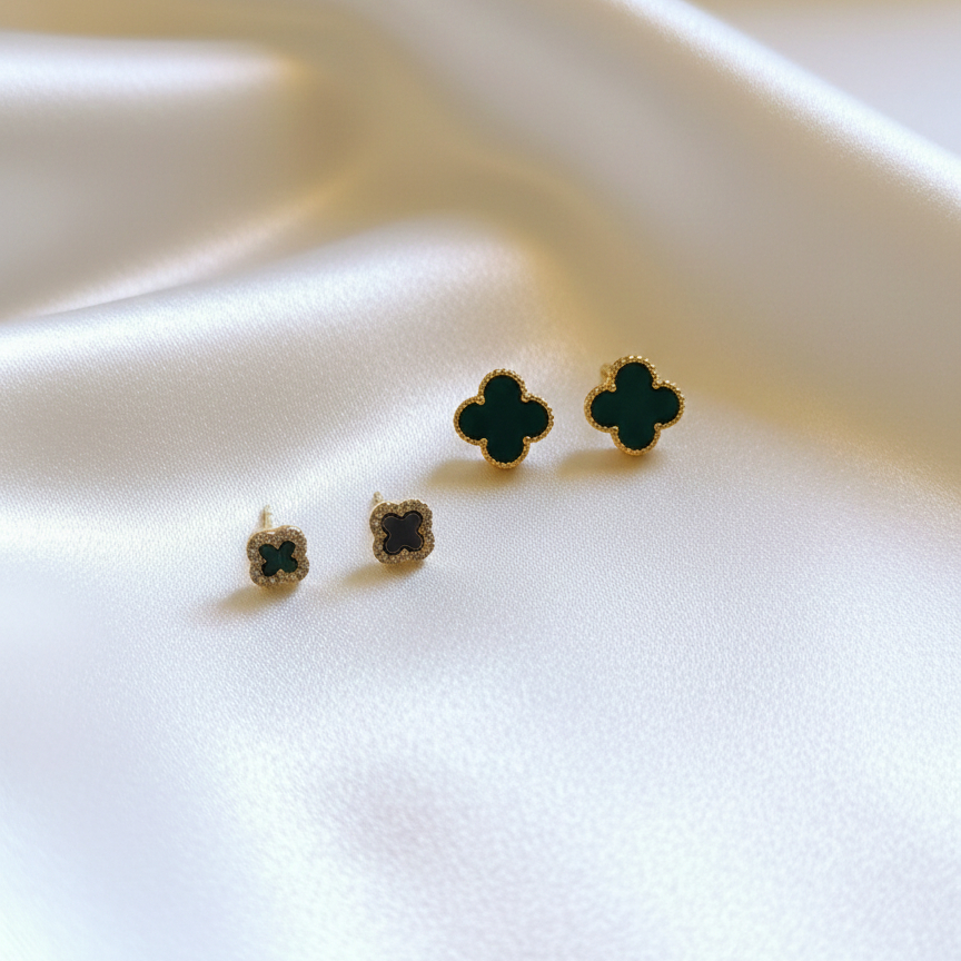 Boucles d'oreilles Clover N°1